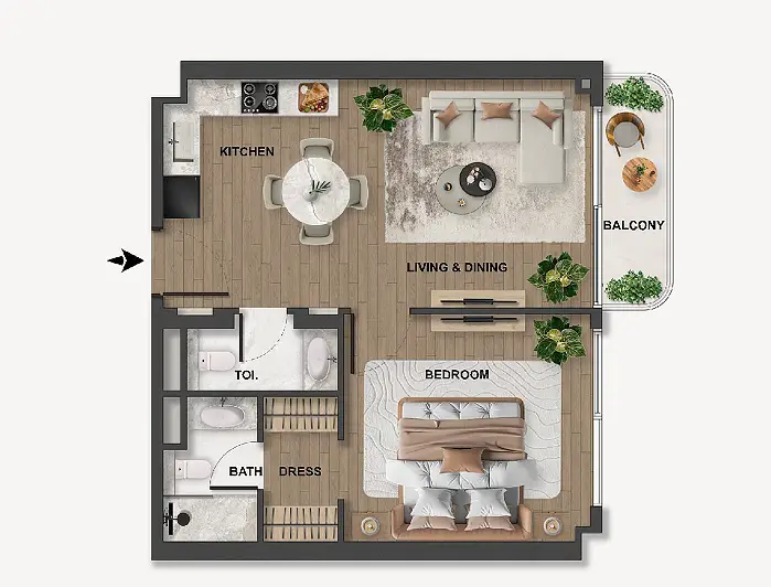 Blue Marina Residence Building 2 - Image 7