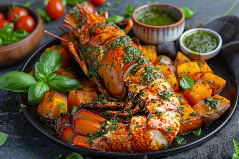 Delicious Lobster Gourmet Seafood
