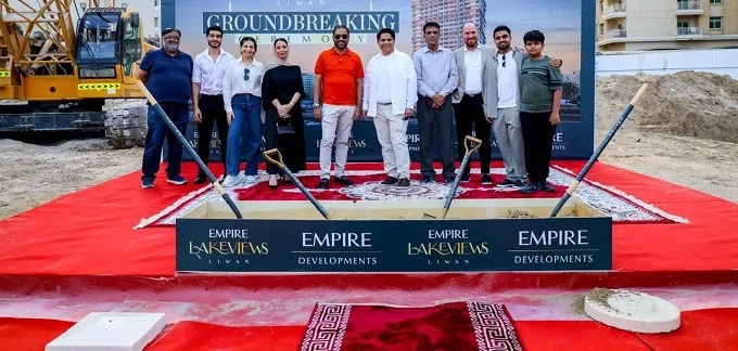Empire breaks ground on 634-unit Empire Lake Views tower in Dubai