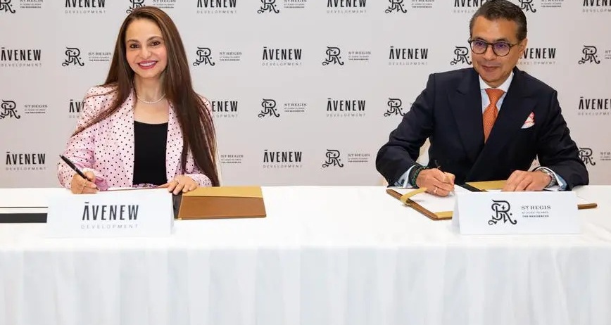 Avenew Development Partners with Marriott to Launch The St. Regis Residences at Dubai Islands