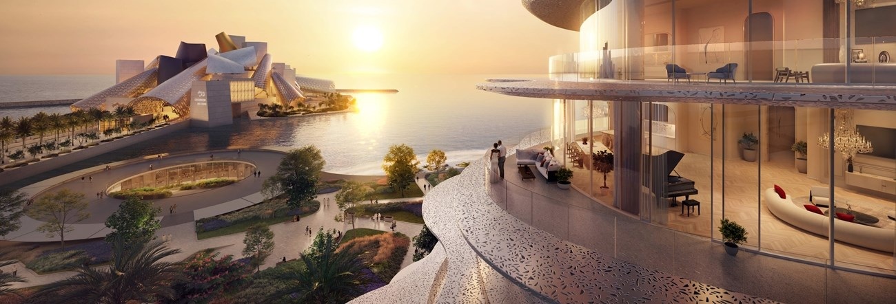 Aldar unveils Baccarat Residences Saadiyat overlooking Louvre and Guggenheim Abu Dhabi