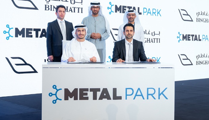 Metal Park and Binghatti Partner to Strengthen Construction Supply Chain Efficiency
