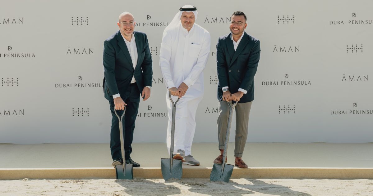 H&H and Aman Break Ground on Ultra-Luxury Waterfront Development in Dubai