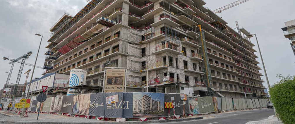 Azizi Beach Oasis II Reaches 43% Completion in Dubai Studio City