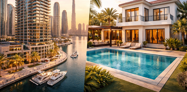 Apartments vs Villas: Which Generates Better Returns in UAE Real Estate?